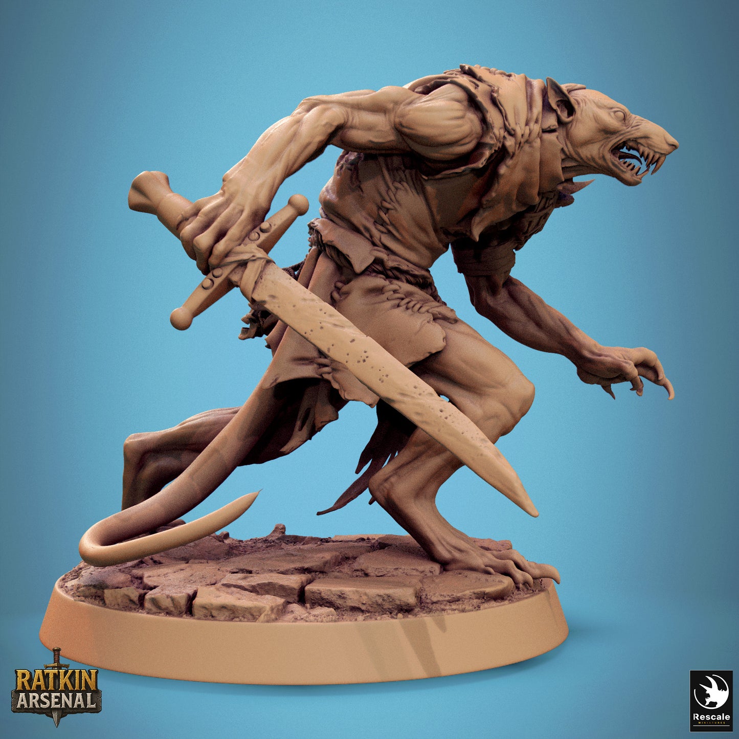RatFolk Soldier (21 Models)