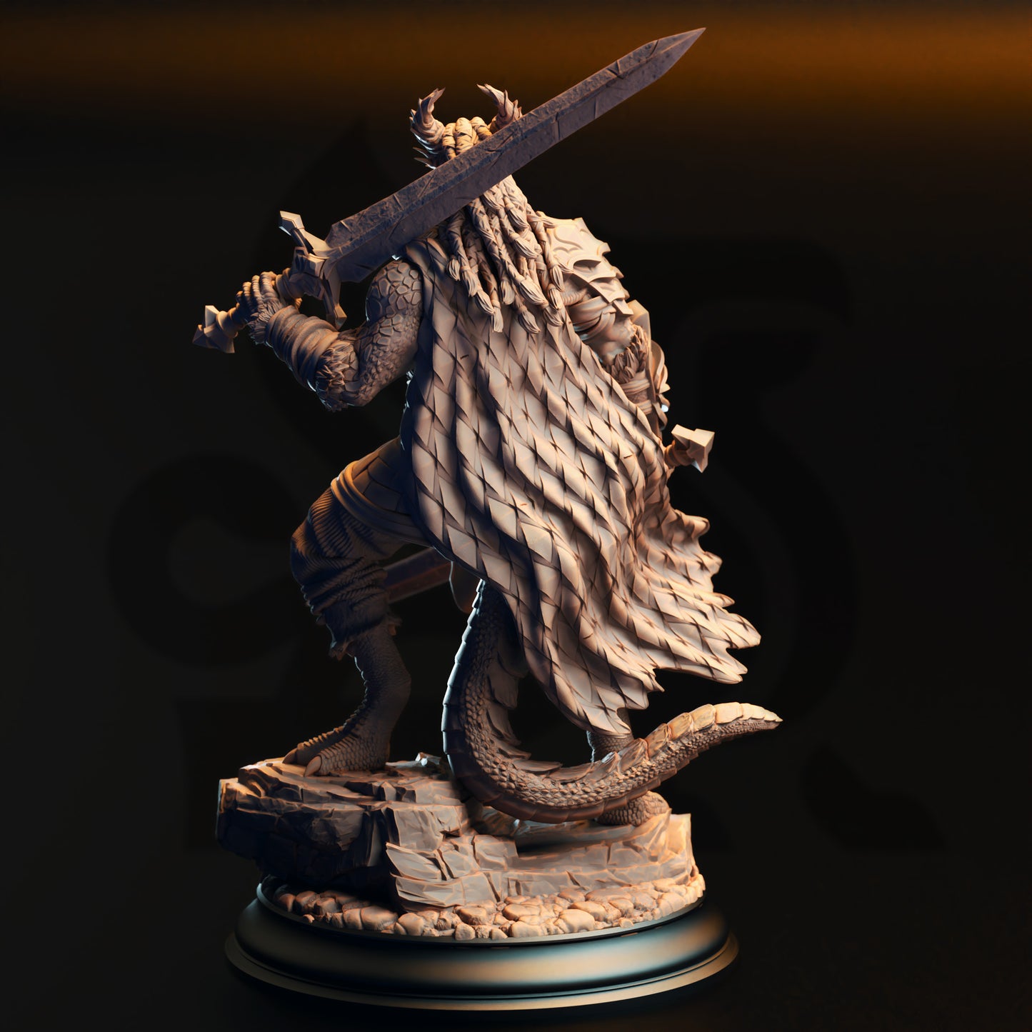 Skraa Dark-Eye - Black Dragonkin Barbarian