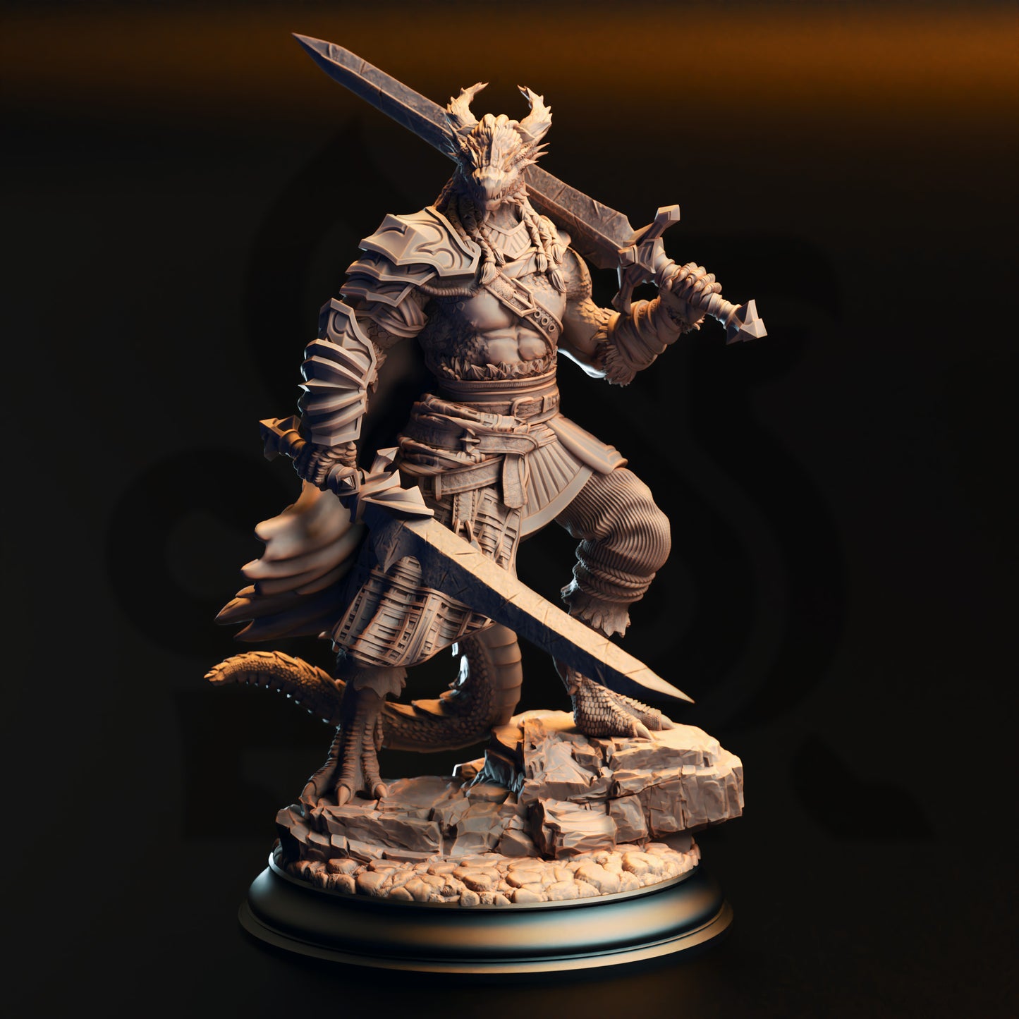 Skraa Dark-Eye - Black Dragonkin Barbarian