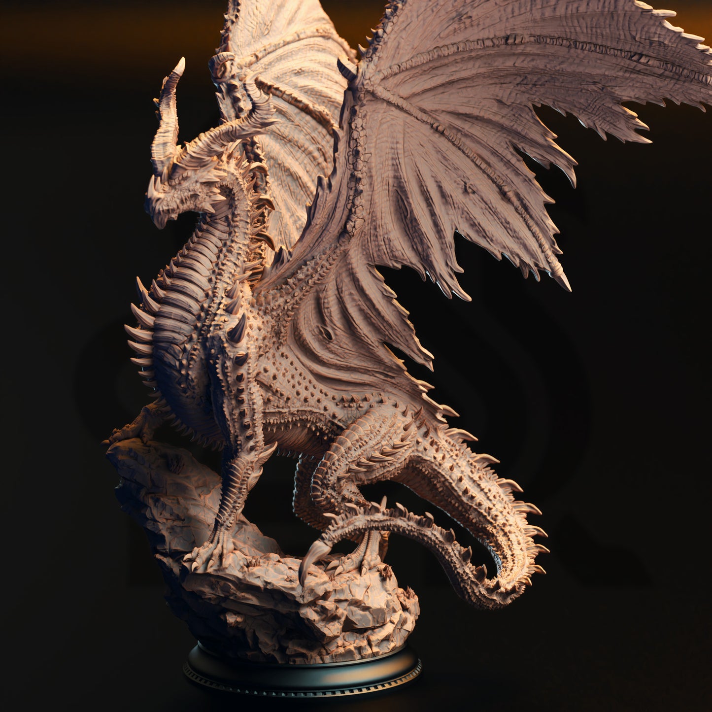 Sovram the Betrayed - Elder Black Dragon