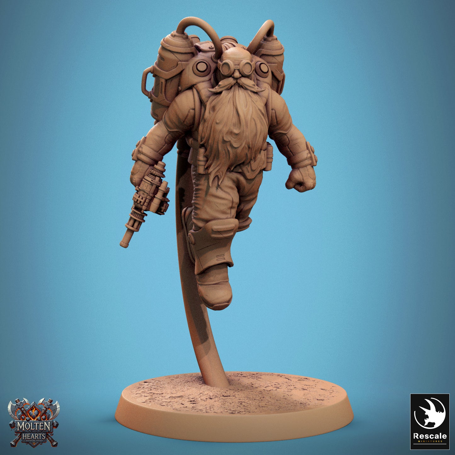 Dwarf Steampunk (20 Models)