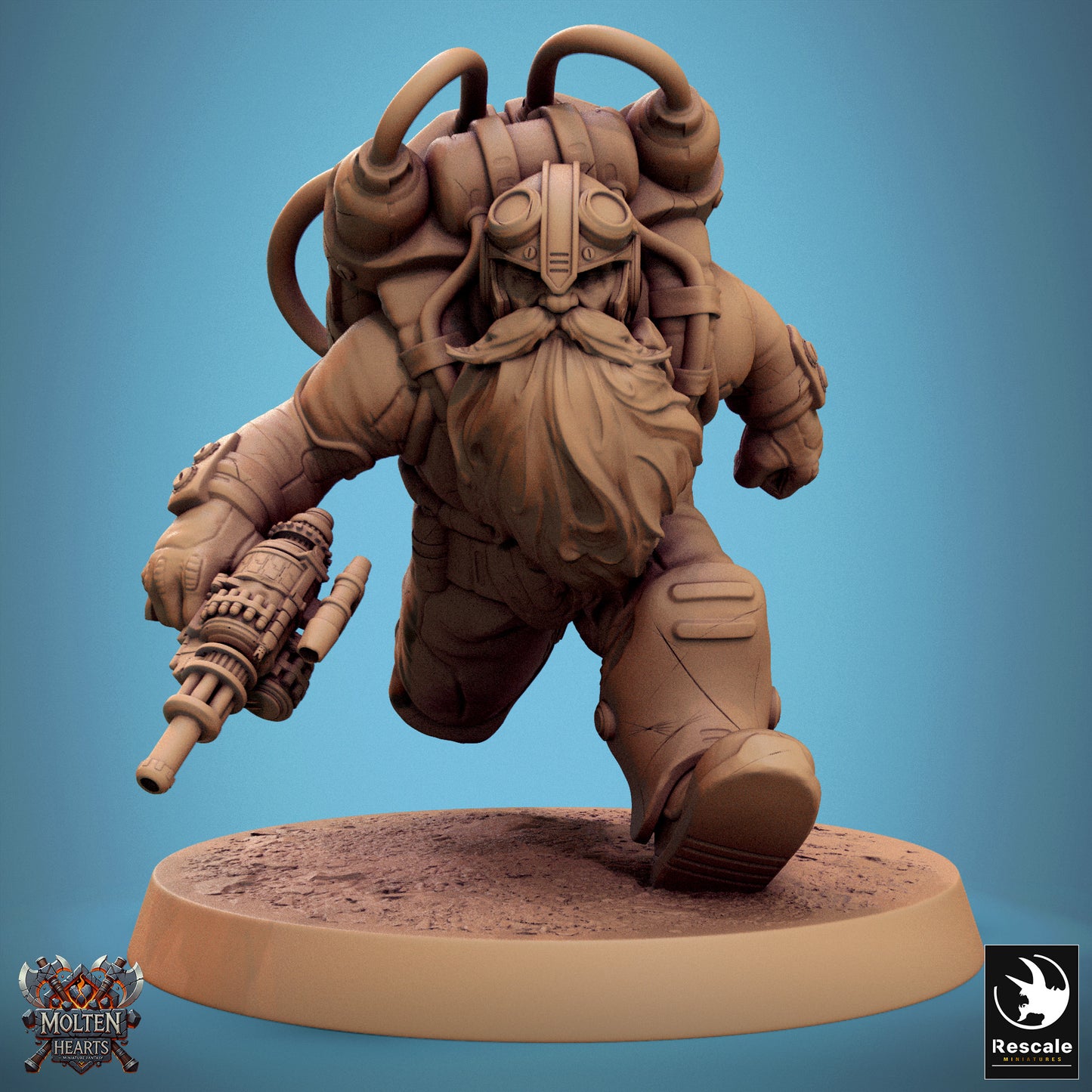 Dwarf Steampunk (20 Models)