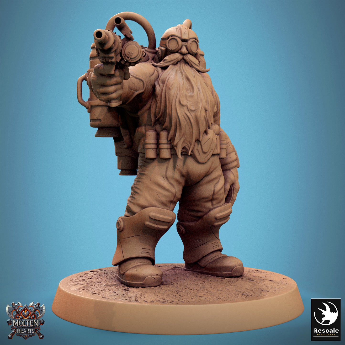 Dwarf Steampunk (20 Models)
