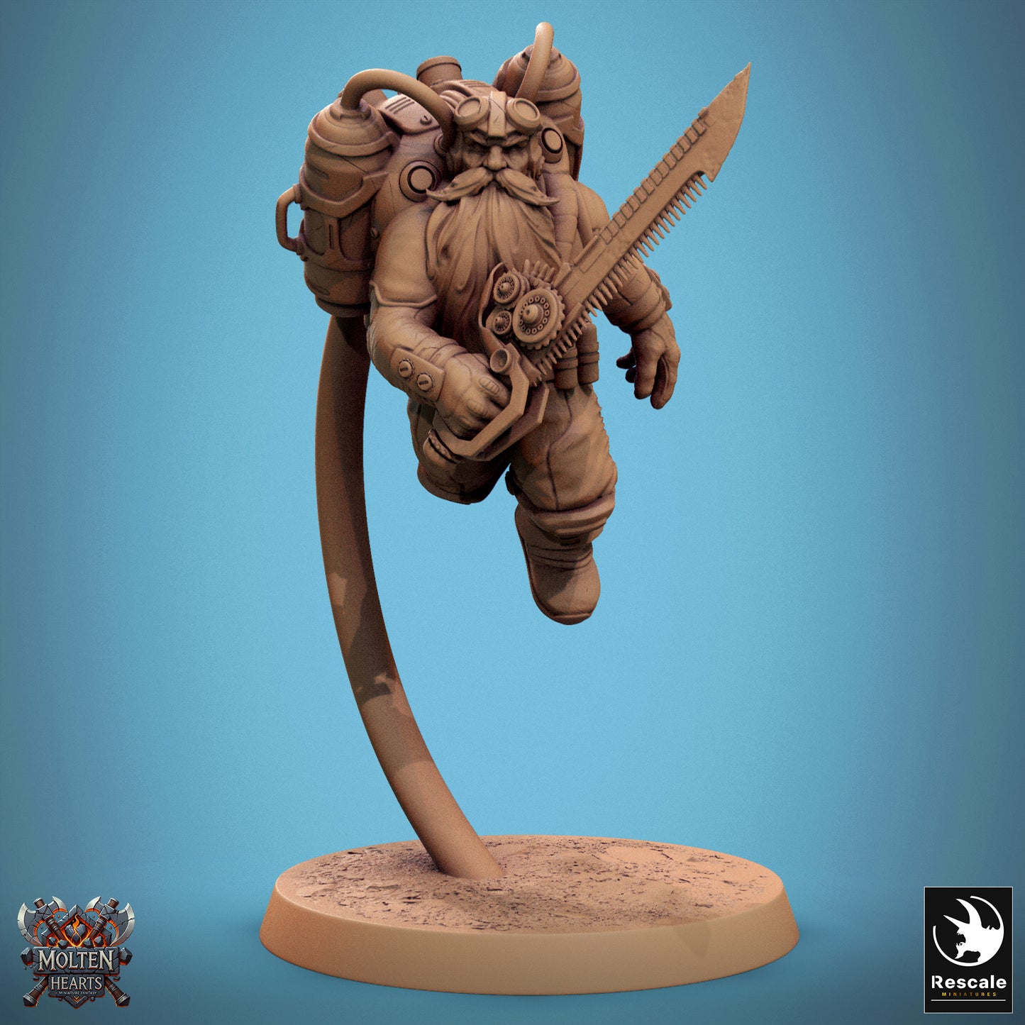 Dwarf Steampunk (20 Models)
