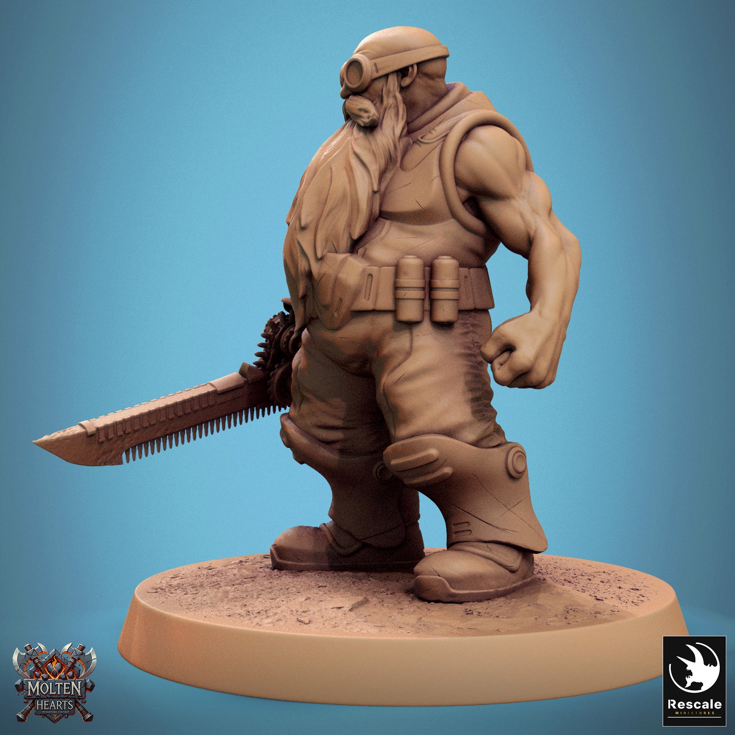 Dwarf Steampunk (20 Models)