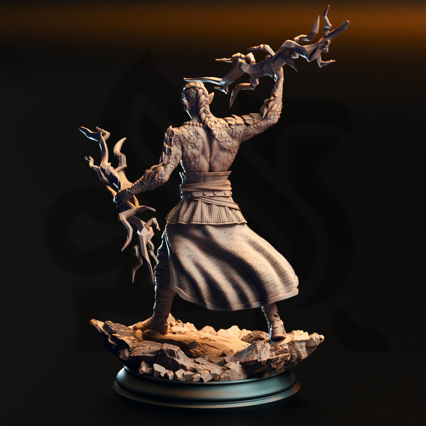 Styrax Thunderscale - Half-Dragon Sorcerer