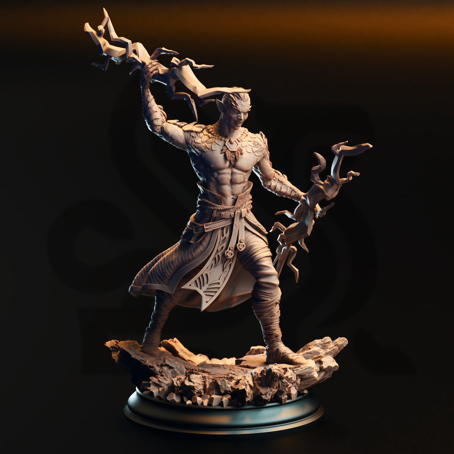 Styrax Thunderscale - Half-Dragon Sorcerer