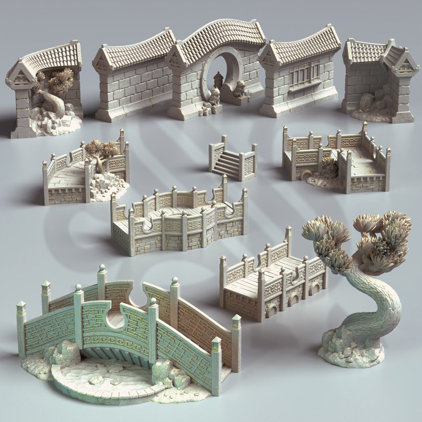 Terrain Set - The Silent Garden