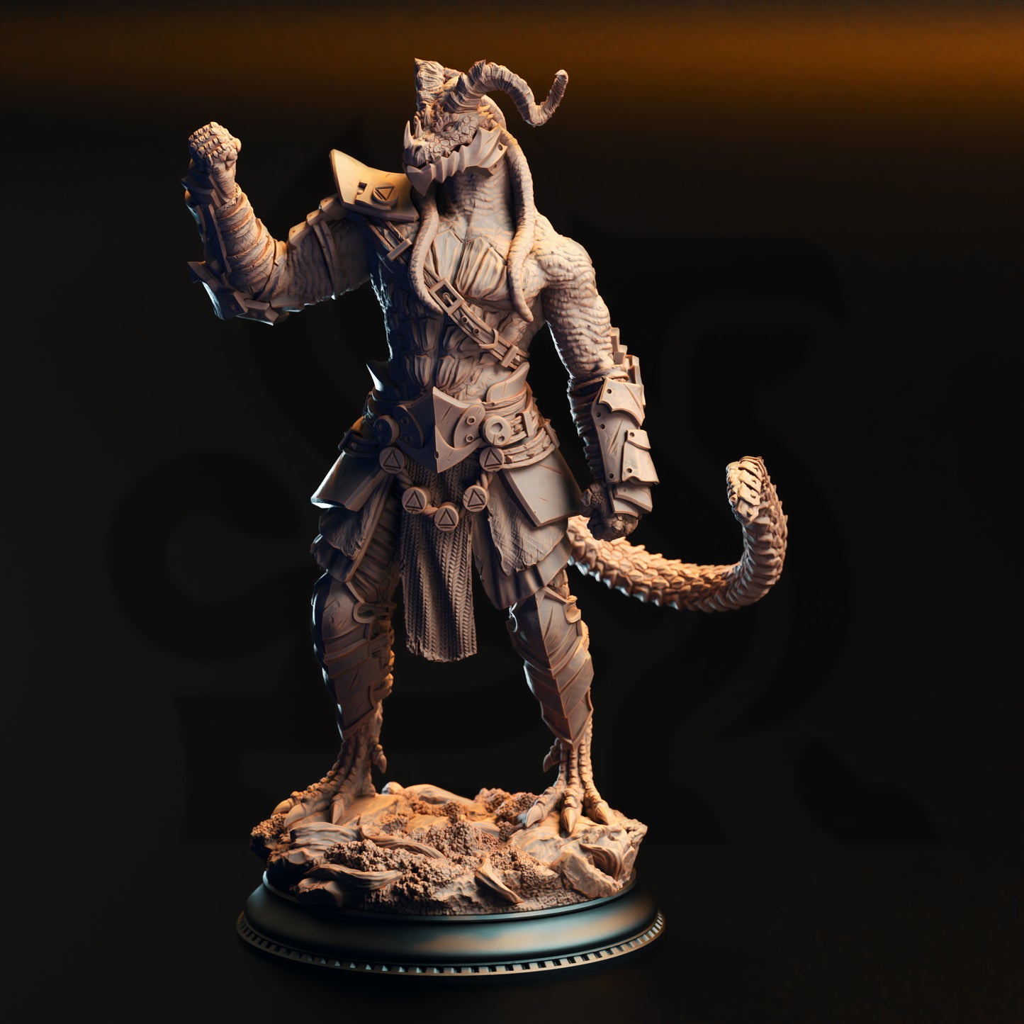 Vaakrin Steeljaw - Black Dragonkin Fighter