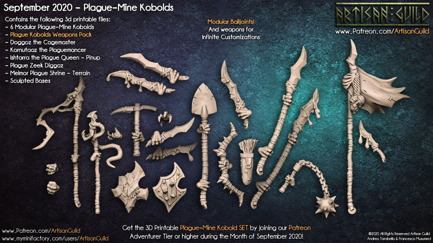 Plague-Mine Kobolds (6 Models)