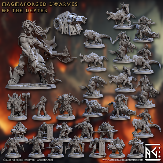 Magmaforged Dwarves of the Depth Bundle