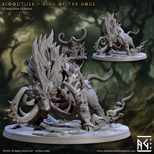 Bloodtusk, King of the Hogs (Mounted Warchief or Standalone Beast)