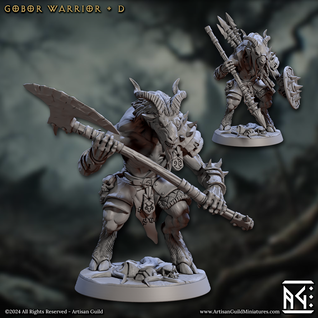 Gobor Warriors A to F- Double Kits