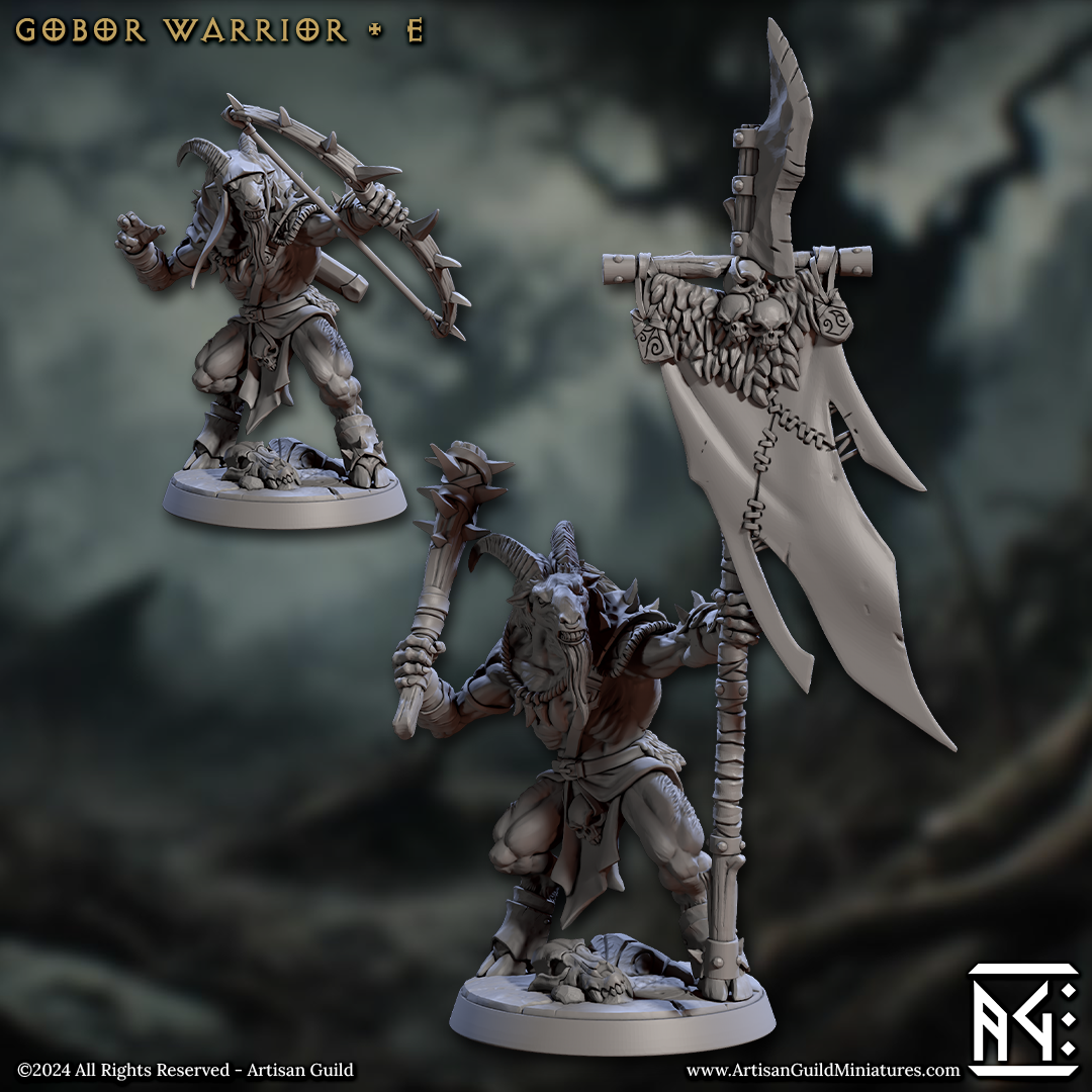 Gobor Warriors A to F- Double Kits