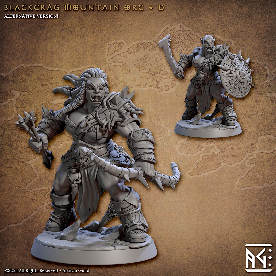 Blackcrag Orcs Complete Set