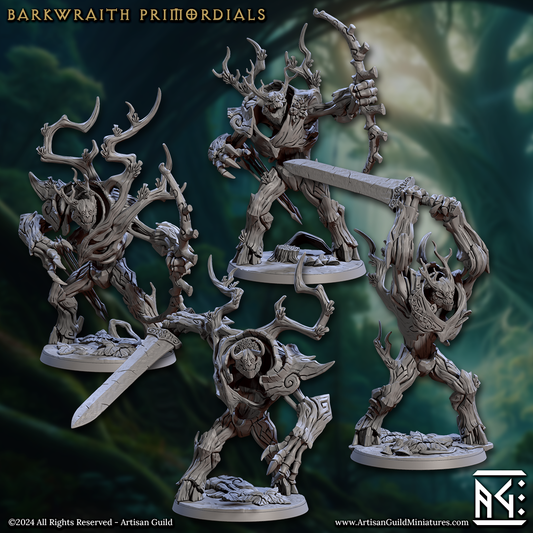 Barkwraith Primordials (4 models) - Kit I and Kit II