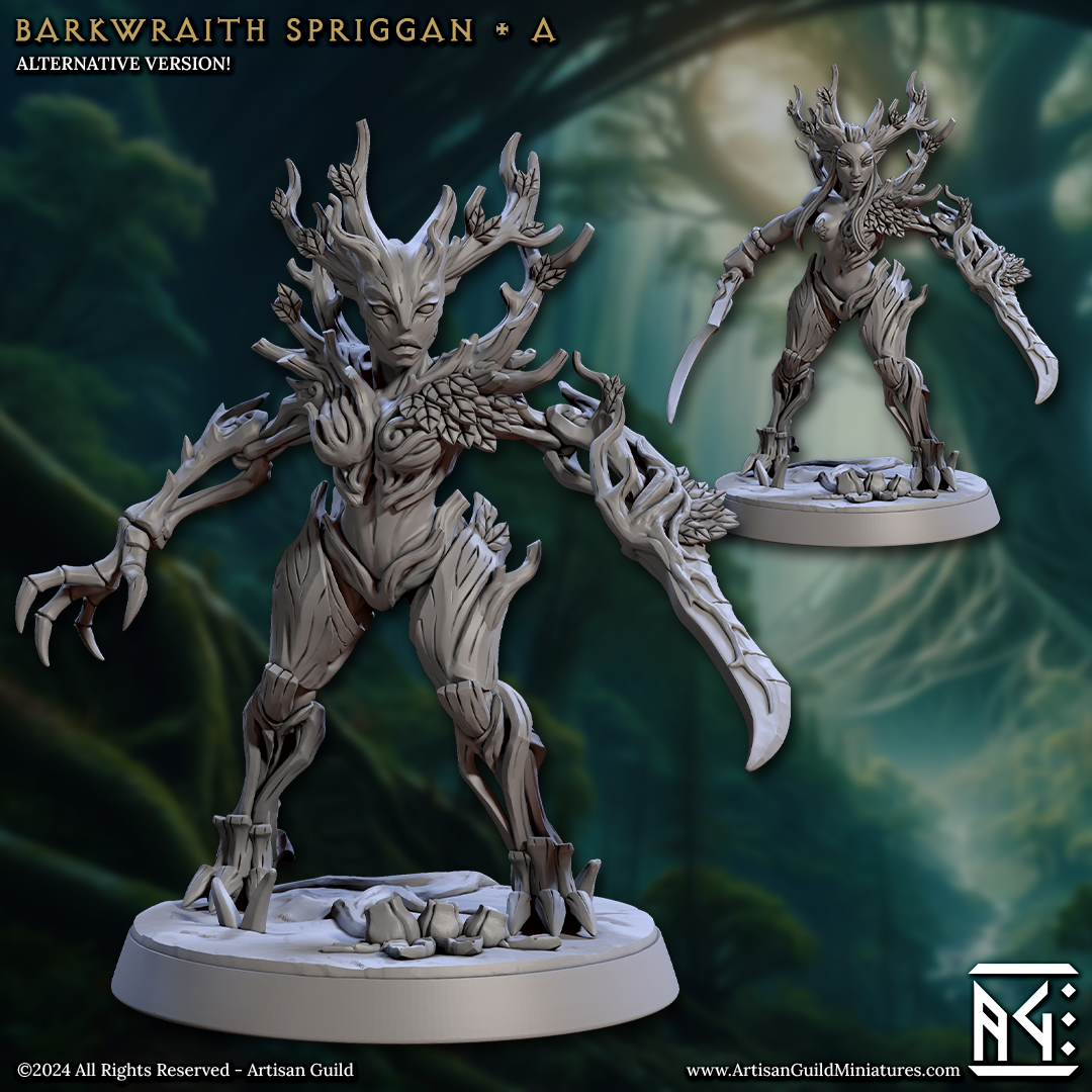 Barkwraith Spriggan A to F- Double Kits