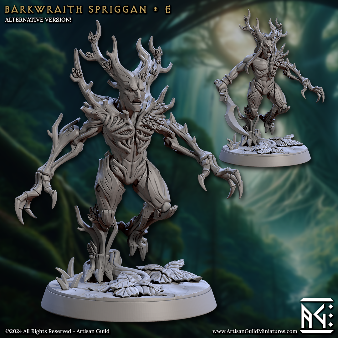 Barkwraith Spriggan A to F- Double Kits