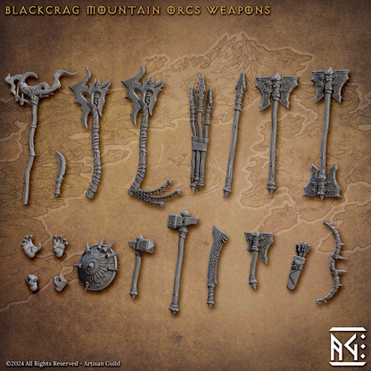 Blackcrag Orcs Complete Set