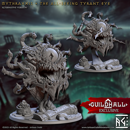 Mythraxxis, the All-Seeing Tyrant Eye (Jewelled and Normal)