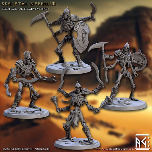 Skeletal Nephilims (4 Models) Kit 1 & Kit 2