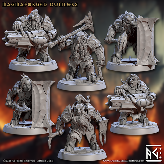 Magmaforged Dumloks (6 Models) Kit 1 & Kit 2