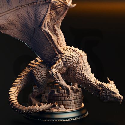 Azmordion the Ever-Prideful - Adult Silver Dragon