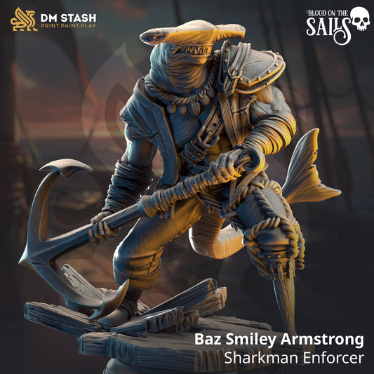 Baz Smiley Armstrong - Sharkman Enforcer - Great White or Hammerhead