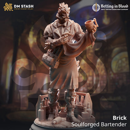 Warforged Bartender - Brick