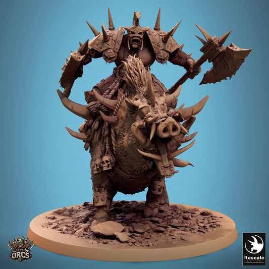 Orc Boar Mounted (8 Models)