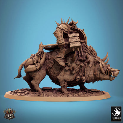 Orc Boar Mounted (8 Models)