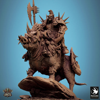 Orc Boar Mounted (8 Models)