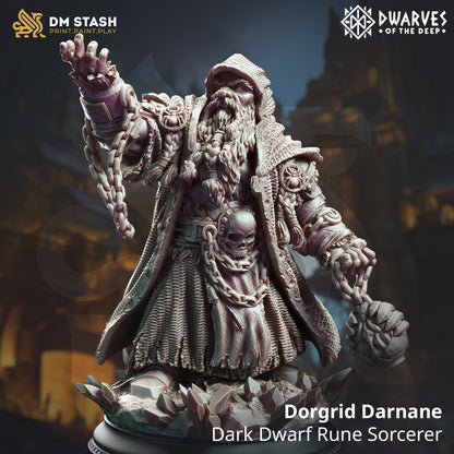 Dark Dwarf Rune Sorcerer - Dorgrid Darnane