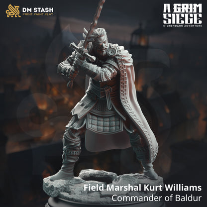 Field Marshal Kurt Williams - Commander of Baldur