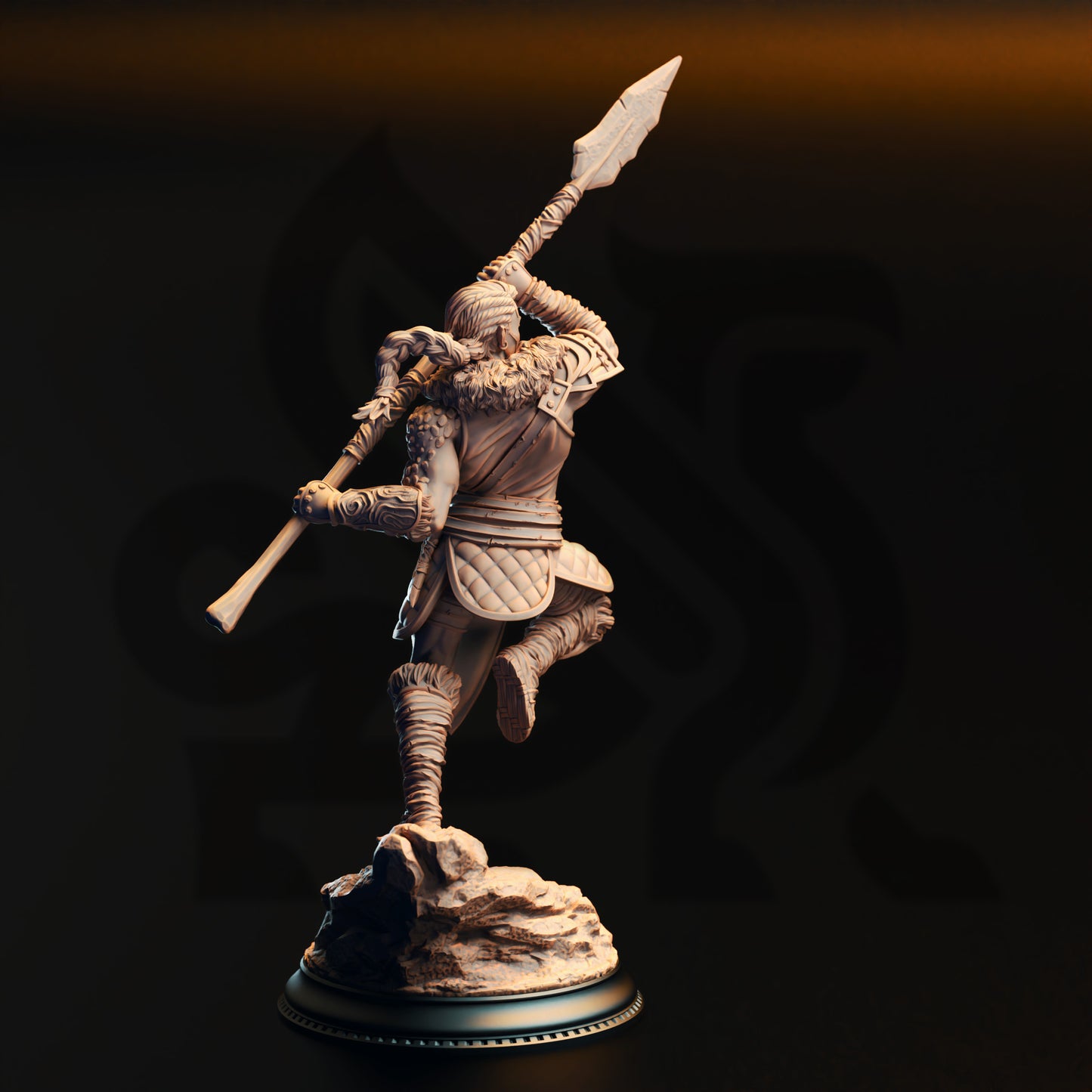 Illyria Spineshatter - Half-Dragon Barbarian