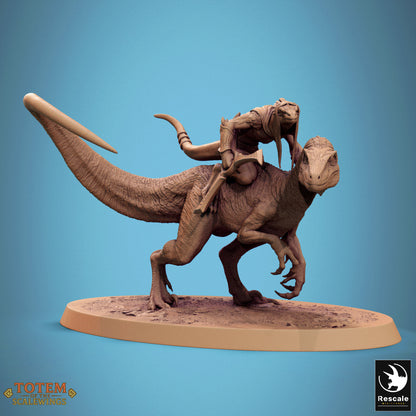Jurassic Velociraptor Rider (7 Models)