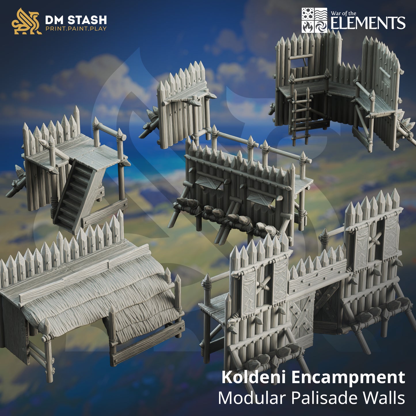 Koldeni Encampment - Walls