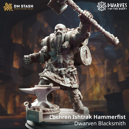 Dwarven Battle Blacksmith - Lochren Ishtrak Hammerfist