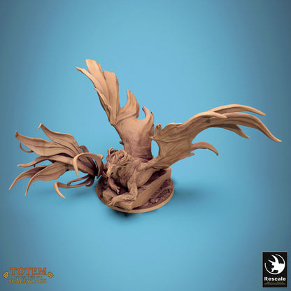 Metallic Brass Dragon (2 Poses)
