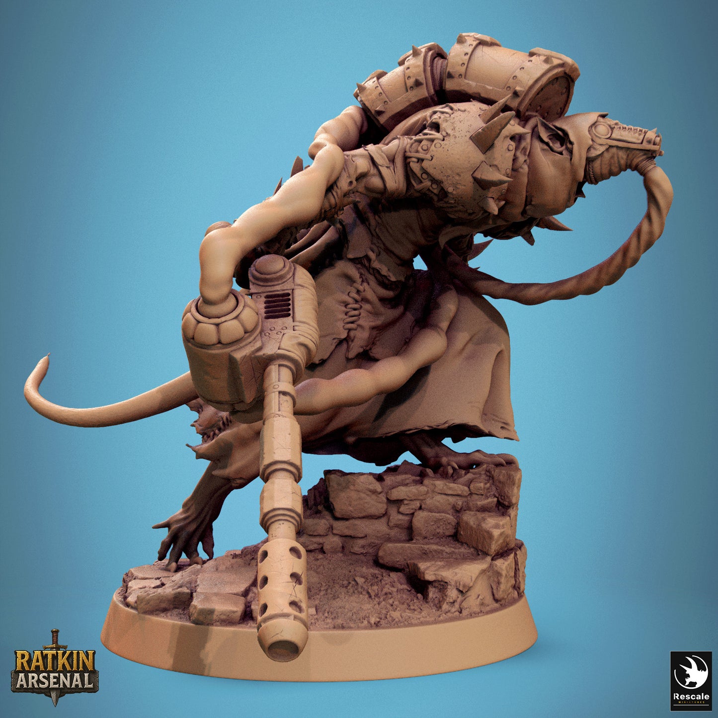RatFolk Plasma Plague (8 Models)