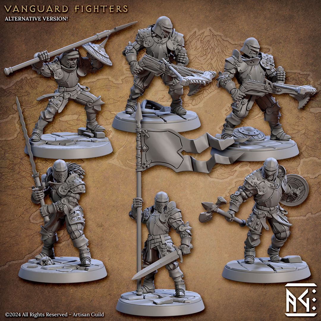 Vanguard Fighters (6 Models): Kit I & Kit II