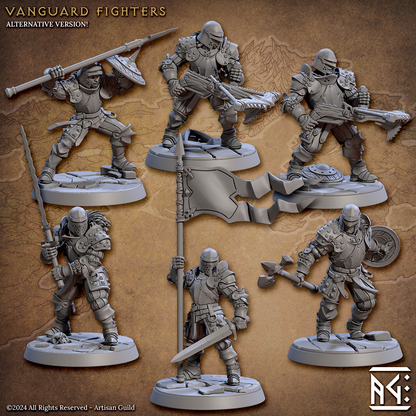 Vanguard Fighters Complete Set