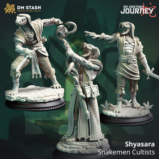 Shyasara - Snakemen Cultists Trio Bundle