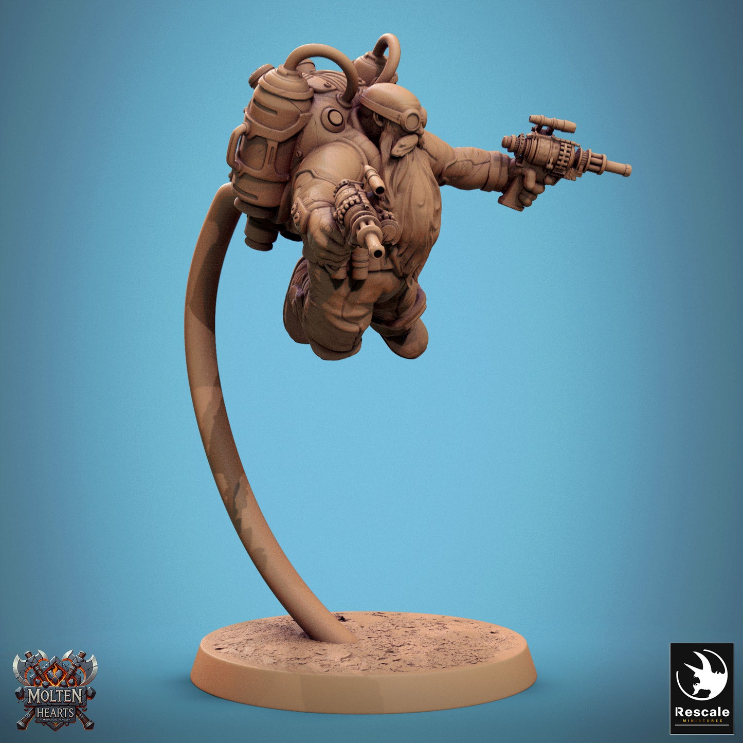 Dwarf Steampunk (20 Models)