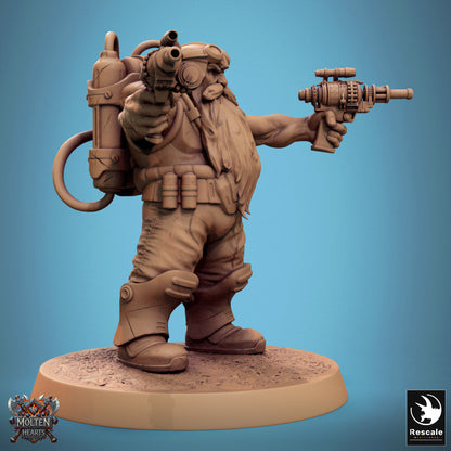 Dwarf Steampunk (20 Models)