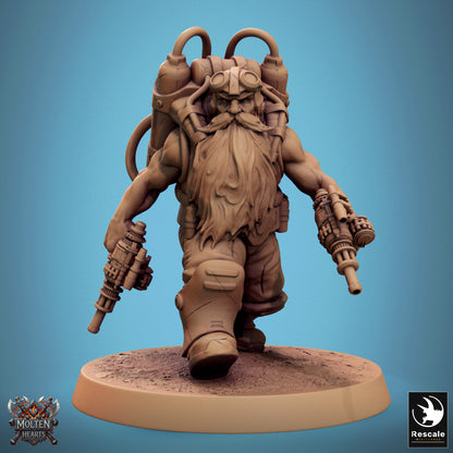 Dwarf Steampunk (20 Models)