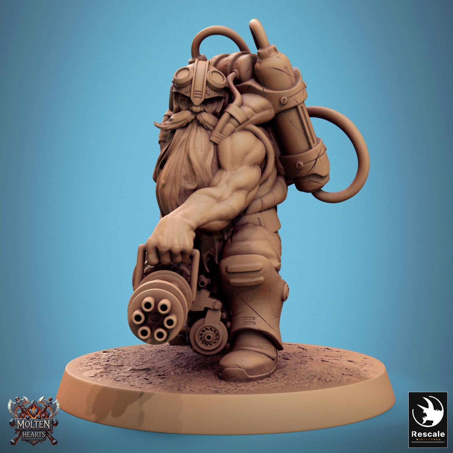 Dwarf Steampunk (20 Models)