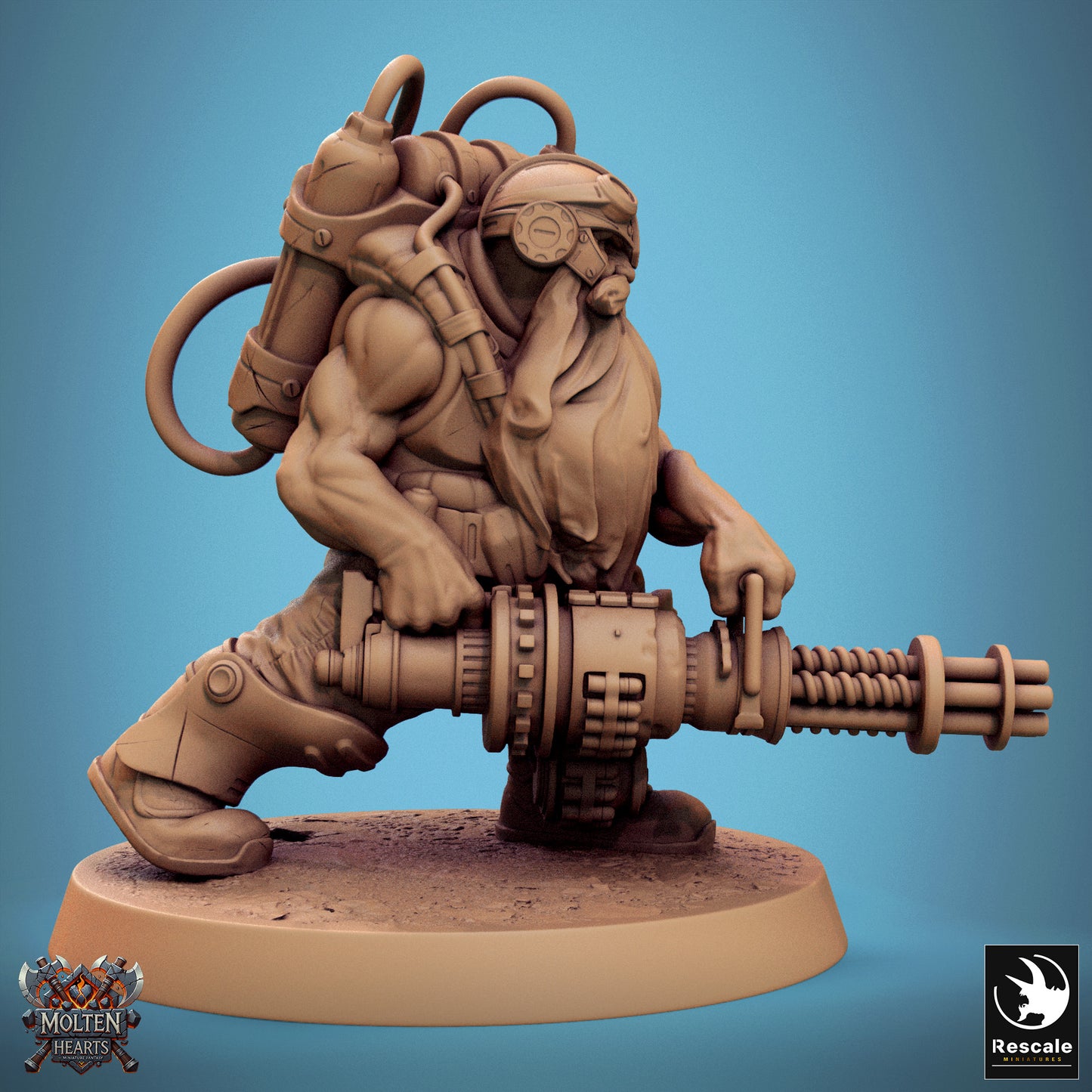 Dwarf Steampunk (20 Models)