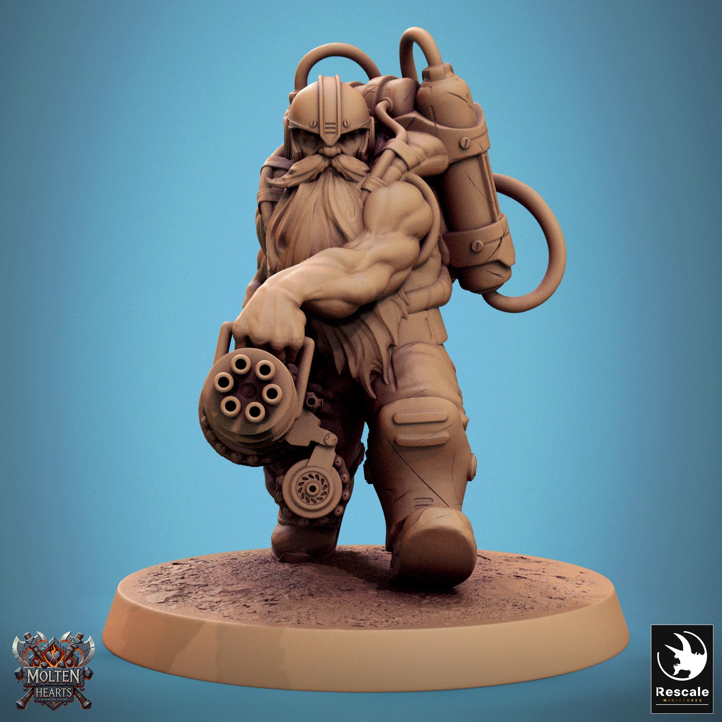 Dwarf Steampunk (20 Models)