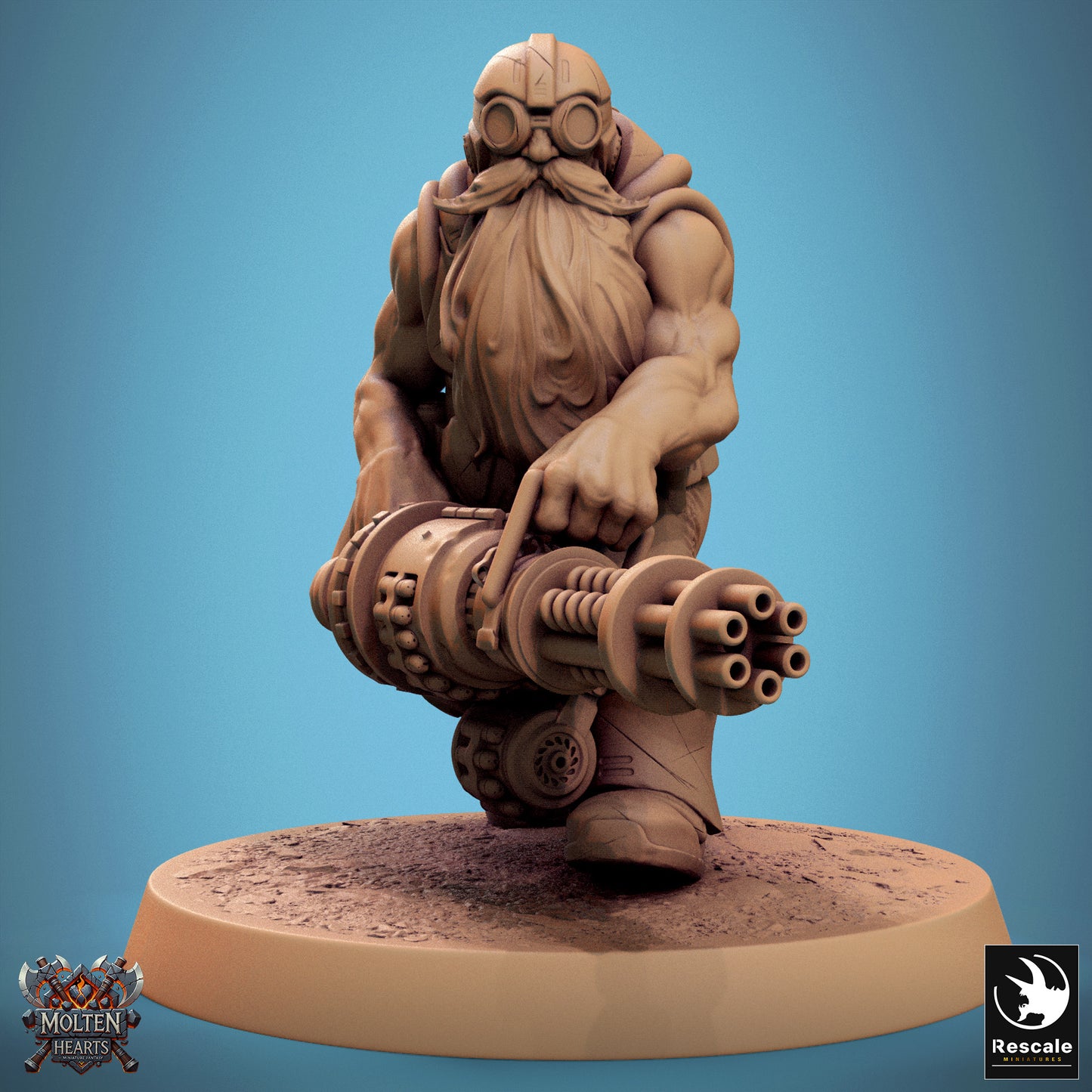 Dwarf Steampunk (20 Models)